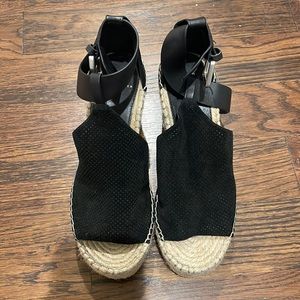 Marc Fisher ESPADRILLE WEDGE SANDAL